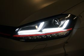 OSRAM LEDriving Scheinwerfer für VW GOLF 7 12-17 schwarz rot