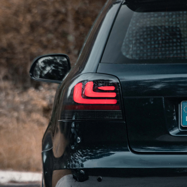 carDNA LED Rückleuchten für Audi A3 8P 3-Türer black/smoke schwarz DYNAMISCHER BLINKER