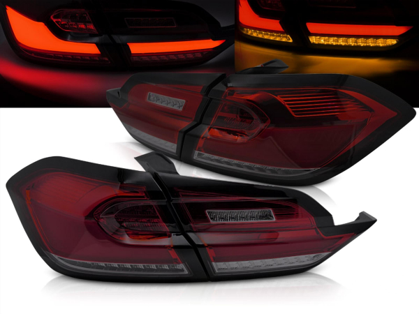 Led Rückleuchten rot smoke für Ford Fiesta JHH MK8 ab 2017 dynamischer Blinker