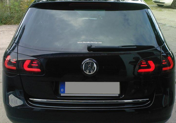 Litec LED Rückleuchten für VW Passat 3C B6 Variant Kombi 05-10 schwarz