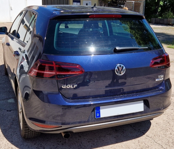 LED Rückleuchten für VW Golf 7 2013-2019 dynamischer LED Blinker rot smoke VL