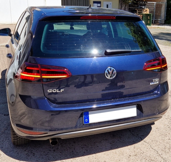 LED Rückleuchten für VW Golf 7 2013-2019 dynamischer LED Blinker rot smoke VL