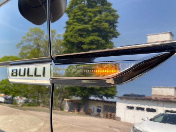 Led Seitenblinker schwarz für VW T6 bis 2019 dynamisch LAUFLICHT SV07LBSY