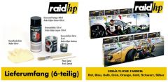 raid hp Bremssattellack türkis 6-teilig 2-Komponenten-System