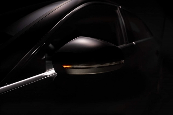 OSRAM Dynamischer LED Spiegelblinker für Audi A4 B9 2016- Laufblinker BLACK-EDITION