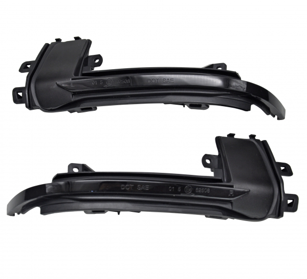 Dynamische Led Spiegelblinker schwarz für Audi A4 B8 2010-2015