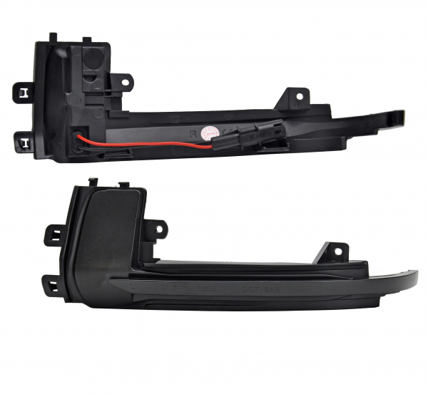 Dynamische Led Spiegelblinker schwarz für Audi A4 B8 2010-2015