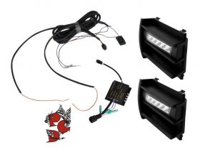 LED Tagfahrlicht für Skoda Octavia Typ 1Z 04-09 chrom