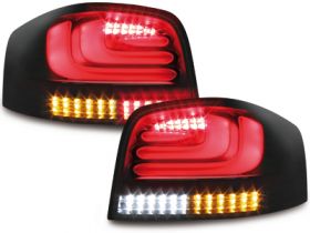 carDNA LED Rückleuchten für Audi A3 8P 3-Türer black/smoke schwarz DYNAMISCHER BLINKER