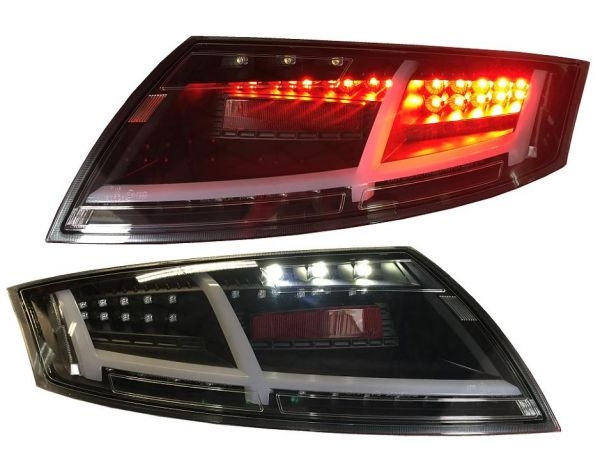 Voll-LED Rückleuchten für Audi TT 8J 06-14 schwarz 8S-Optik