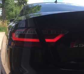 LED Rückleuchten für Audi A5 8T 8F 07-11 rot-rauch Halogen-Serie