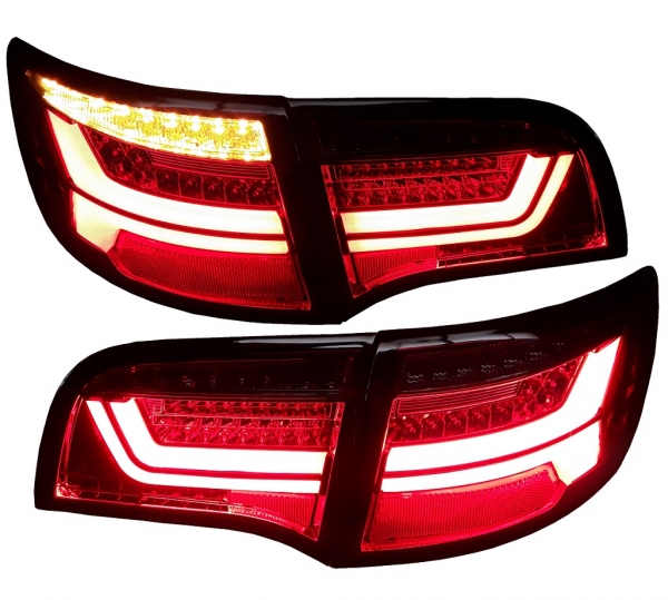 LED Rückleuchten für Audi A6 4F Avant 04-11 rot-schwarz RA23LRS