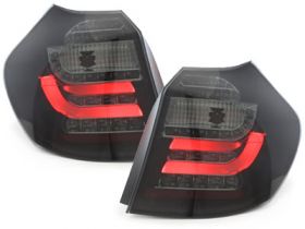 LED Rückleuchten für BMW 1er E81 E87 04-07 schwarz smoke Lightbar