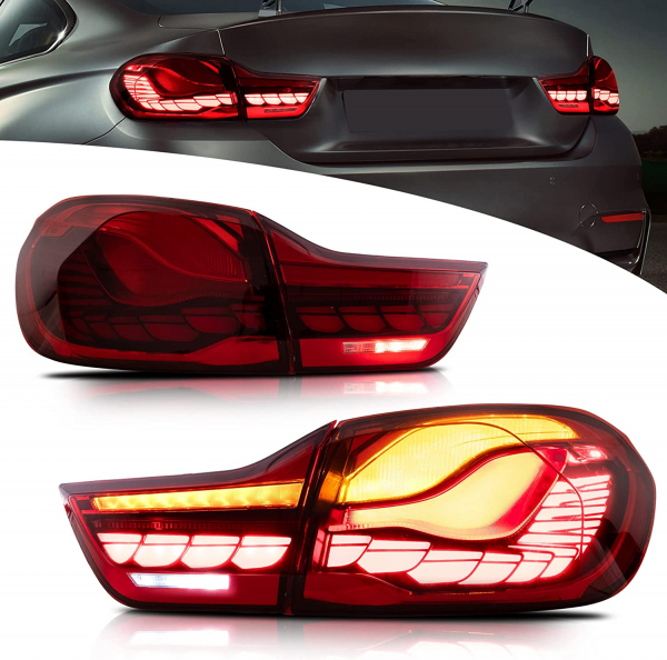 OLED Rückleuchten für BMW F32 F33 F36 13-21 Heckleuchten Laufblinker rot VL