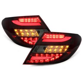 LED Rückleuchten für Mercedes Benz C W204 Limousine 11-14 red smoke Facelift