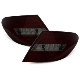 LED Rückleuchten für Mercedes Benz C W204 Limousine 11-14 red smoke Facelift
