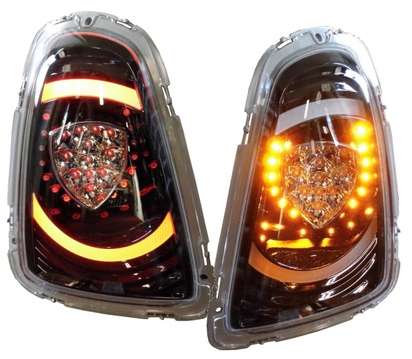 LED Rückleuchten für Mini R56 Facelift Bj 2011- schwarz