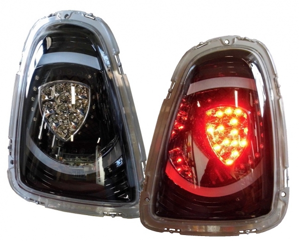 LED Rückleuchten für Mini R56 Facelift Bj 2011- schwarz