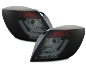 Lightbar LED Rückleuchten für Opel Astra H GTC 3-Türer schwarz Sonar