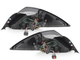 Lightbar LED Rückleuchten für Opel Astra H GTC 3-Türer schwarz Sonar