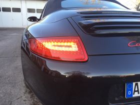 LED Rückleuchten für Porsche 911 / 997 04-08 red/crystal rot chrom
