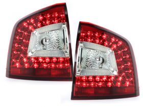 LED Rückleuchten für Skoda Octavia 1Z Kombi 2011+ rot klar mit CBU