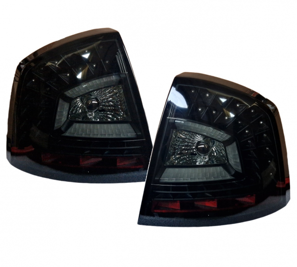 LED Rückleuchten für Skoda Octavia 1Z Limousine 04-13 schwarz