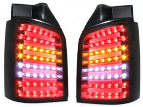 LED Rückleuchten für VW T5 BUS 03-15 inkl. Facelift smoke