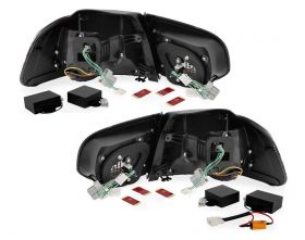 Led Tagfahrlicht Scheinwerfer+ Original-Look Led Rückleuchten für VW Golf 6 rot-klar