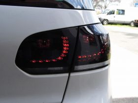 LED Rückleuchten für VW Golf VI 6 08+ schwarz smoke