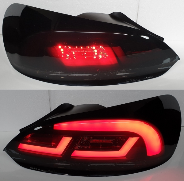 Litec LED Rückleuchten für VW Scirocco 3 08-14 black smoke schwarz