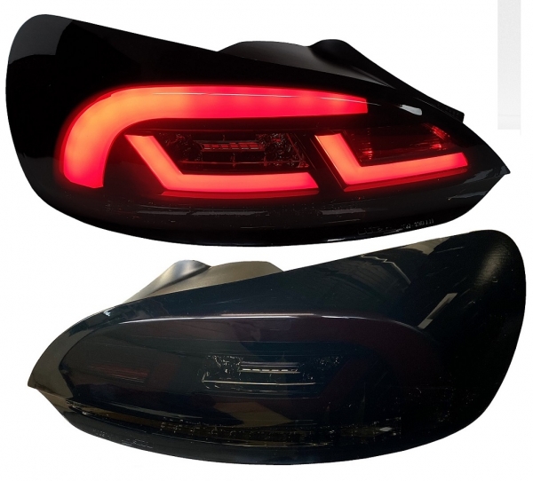 LED Rückleuchten für VW Scirocco 08-14 schwarz dynamischer Blinker