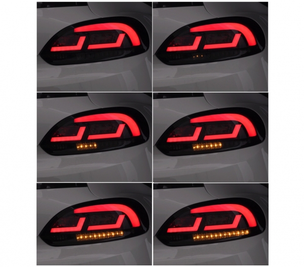 Litec LED Rückleuchten für VW Scirocco 3 08-14 black smoke schwarz