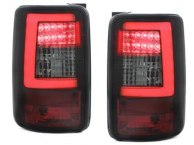 LED Rückleuchten für VW Caddy Bj. 03-15 schwarz smoke LIGHTBAR