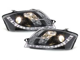 Led Standlicht Scheinwerfer für Audi TT 8N 98-05 schwarz