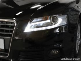 LIGHTBAR TAGFAHRLICHT Scheinwerfer für Audi A4 B8 8K 08-11 chrom
