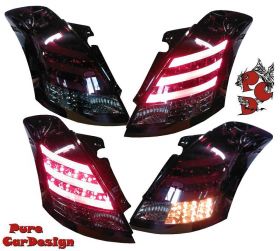 LED Rückleuchten für Suzuki Swift Sport FZ NZ 10-17 rot smoke Led Blinker