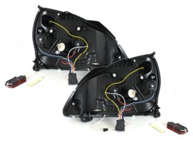 Scheinwerfer für Renault Clio MK3 01-05 CCFL Standlichtringe schwarz