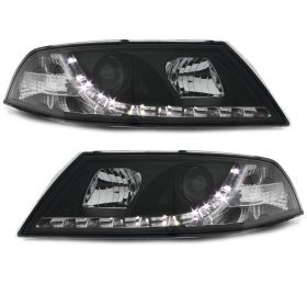 Tagfahrlicht-Optik Xenon-Scheinwerfer für Skoda Octavia 1Z -09 black