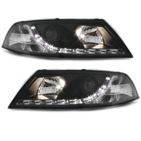 Tagfahrlicht-Optik Xenon-Scheinwerfer für Skoda Octavia 1Z -09 black