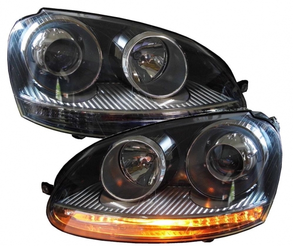 Scheinwerfer für VW Golf 5 V 03-09 für H7 in Xenon-Optik