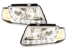 Tagfahrlicht-Optik Scheinwerfer für VW Passat 3B 96-00 chrom
