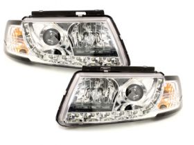 Tagfahrlicht-Optik Scheinwerfer für VW Passat 3B 96-00 chrom