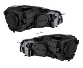 Led Tagfahrlicht Scheinwerfer+ Original-Look Led Rückleuchten für VW Golf 6 rot-klar