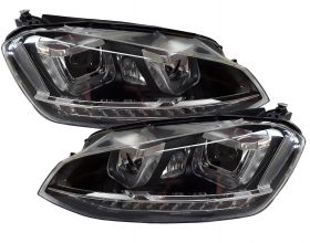 LED TAGFAHRLICHT Scheinwerfer für VW Golf 7 12-17 dynamischer LED-Blinker