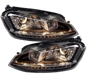 LED TAGFAHRLICHT Scheinwerfer für VW Golf 7 12-17 dynamischer LED-Blinker