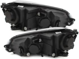 LED TAGFAHRLICHT Scheinwerfer für VW Golf 7 12-17 dynamischer LED-Blinker rot