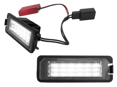 LED Kennzeichenbeleuchtung für VW Golf VI 6,Polo 6R,EOS,Passat 3C/CC