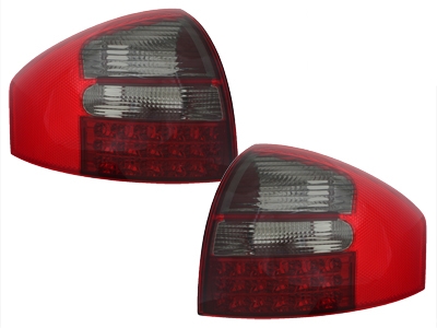 LED Rückleuchten für Audi A6 4B Limousine 97-04 red/smoke rot rauch