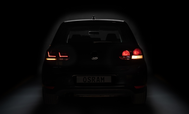 Osram Voll LED Rückleuchten für VW Golf 6 VI 08-12 Laufblinker LEDTL102-CL